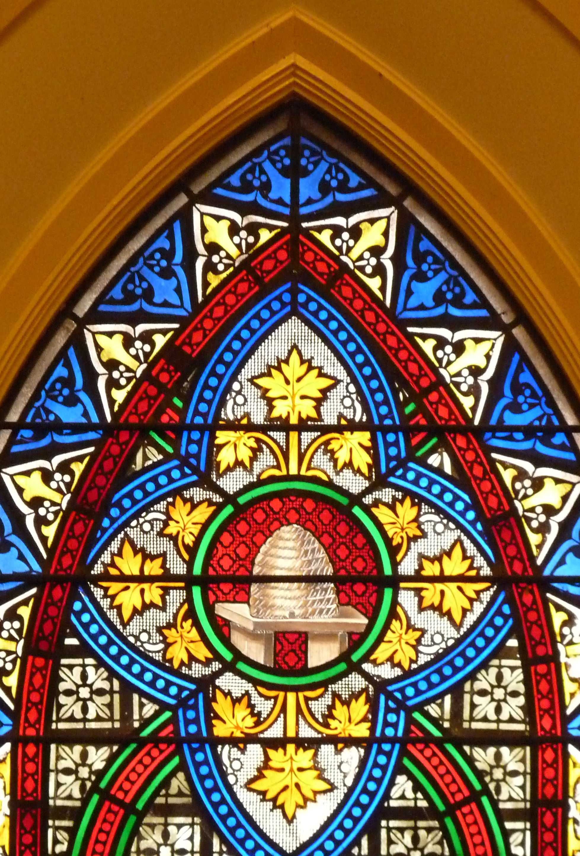 stained glass window