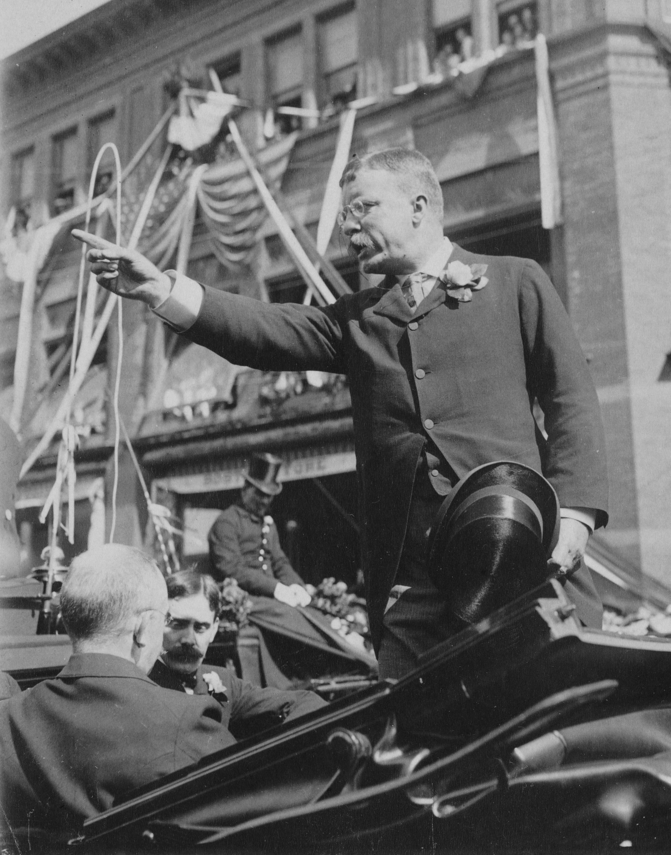 Teddy Roosevelt Visit